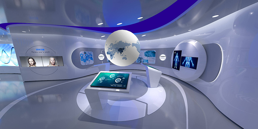 生物科技数字展厅2