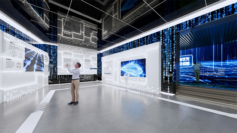 大良某科技公司展厅