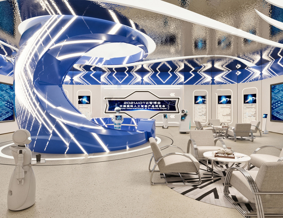 人工智能博览会展厅
